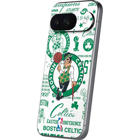 NBA Boston Celtics Historic Blast Google Pixel 9 Skin